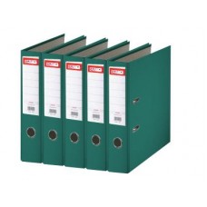 Biblioraft plastifiat ALPHALINE 7.5cm Verde